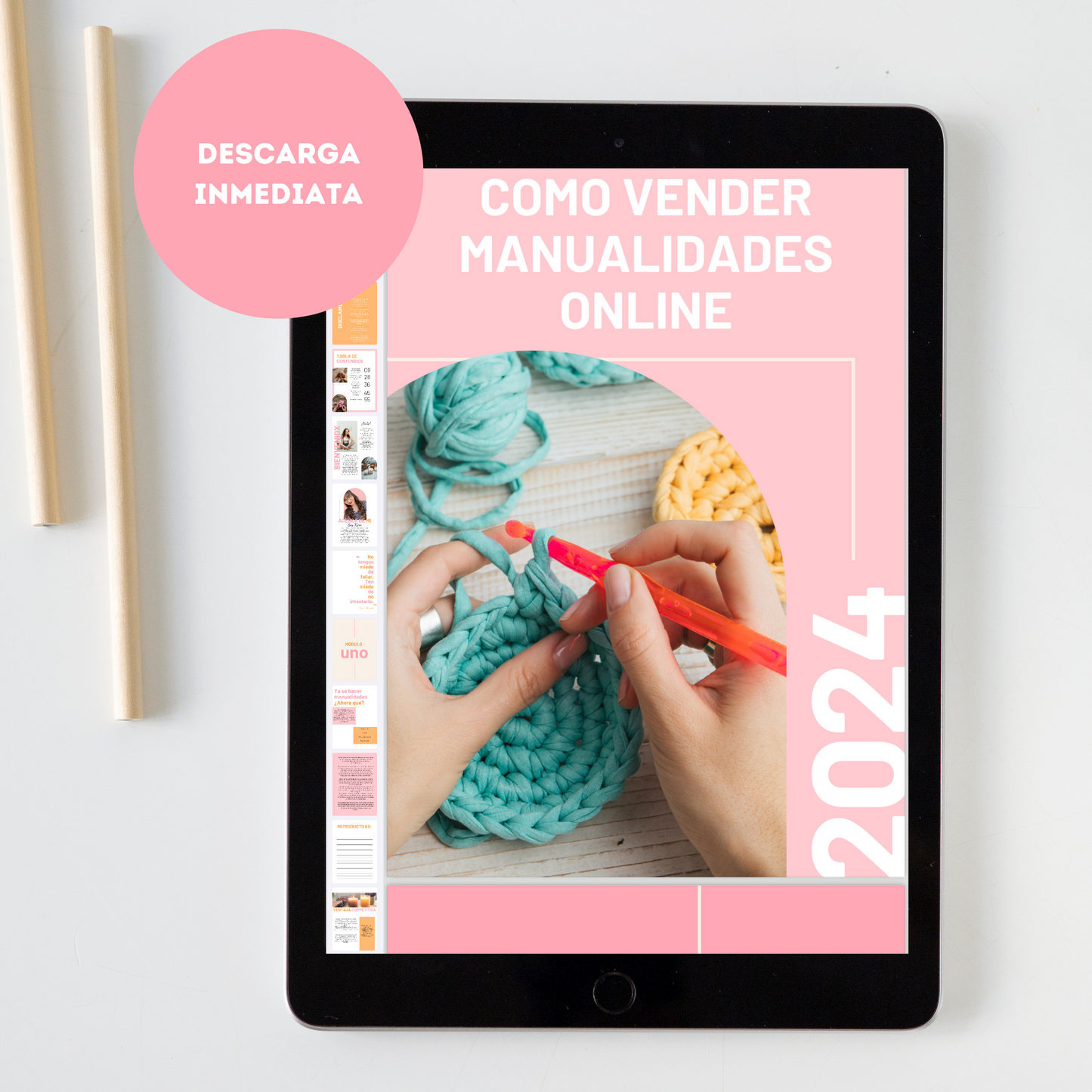Ebook "Como vender manualidades online"
